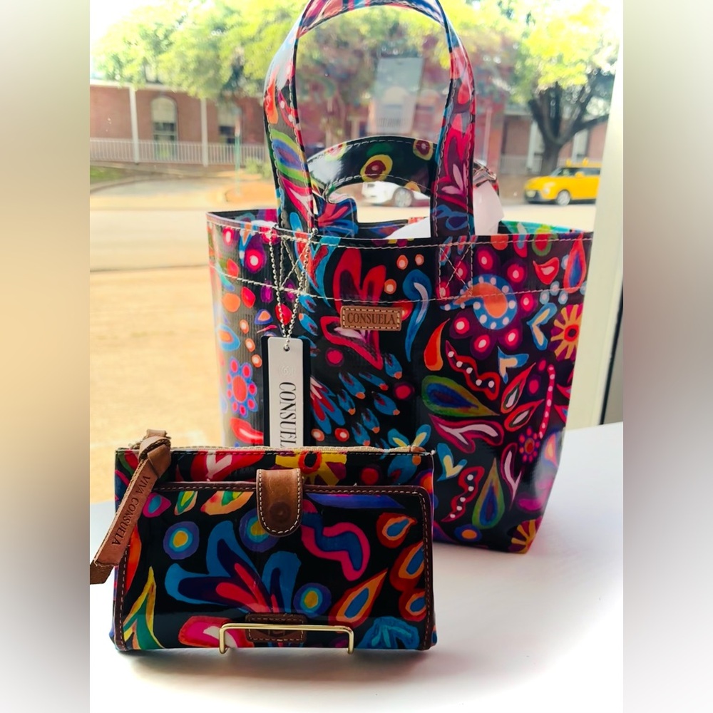 Consuela-Sophie Mini Tote with Matching Wallet